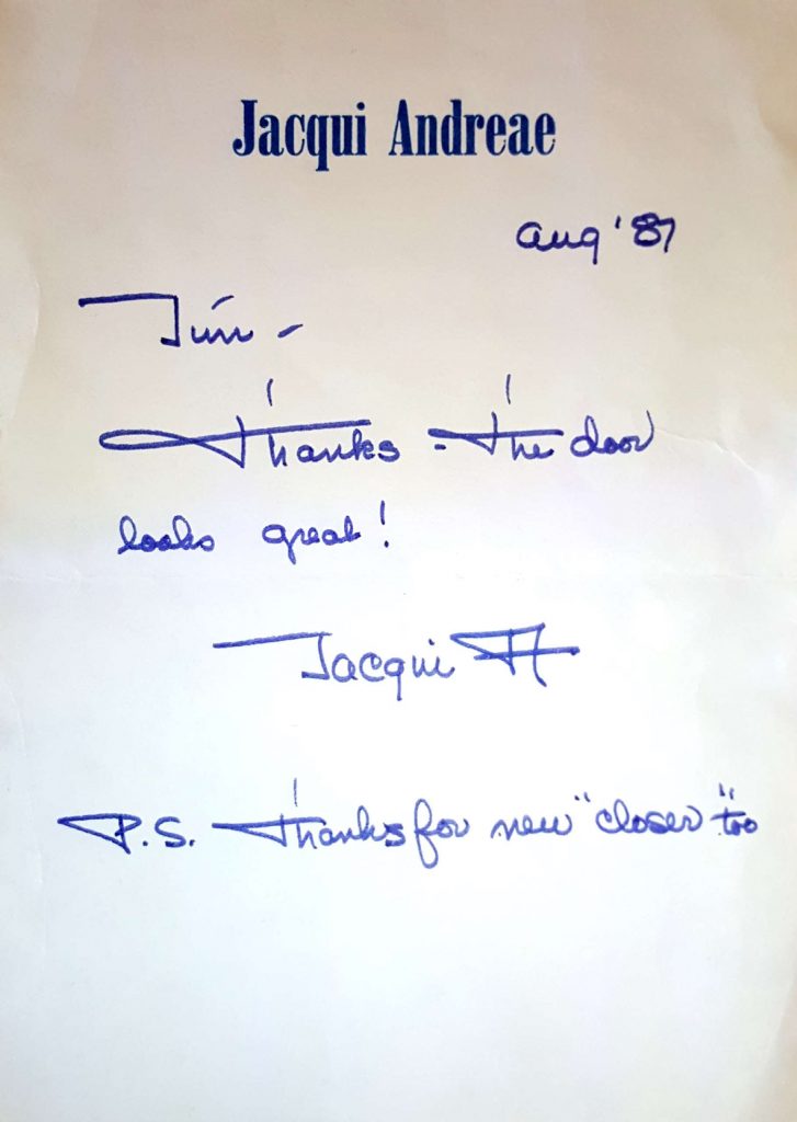 Window Replacements Unlimited Testimonial Picture Thank you letter